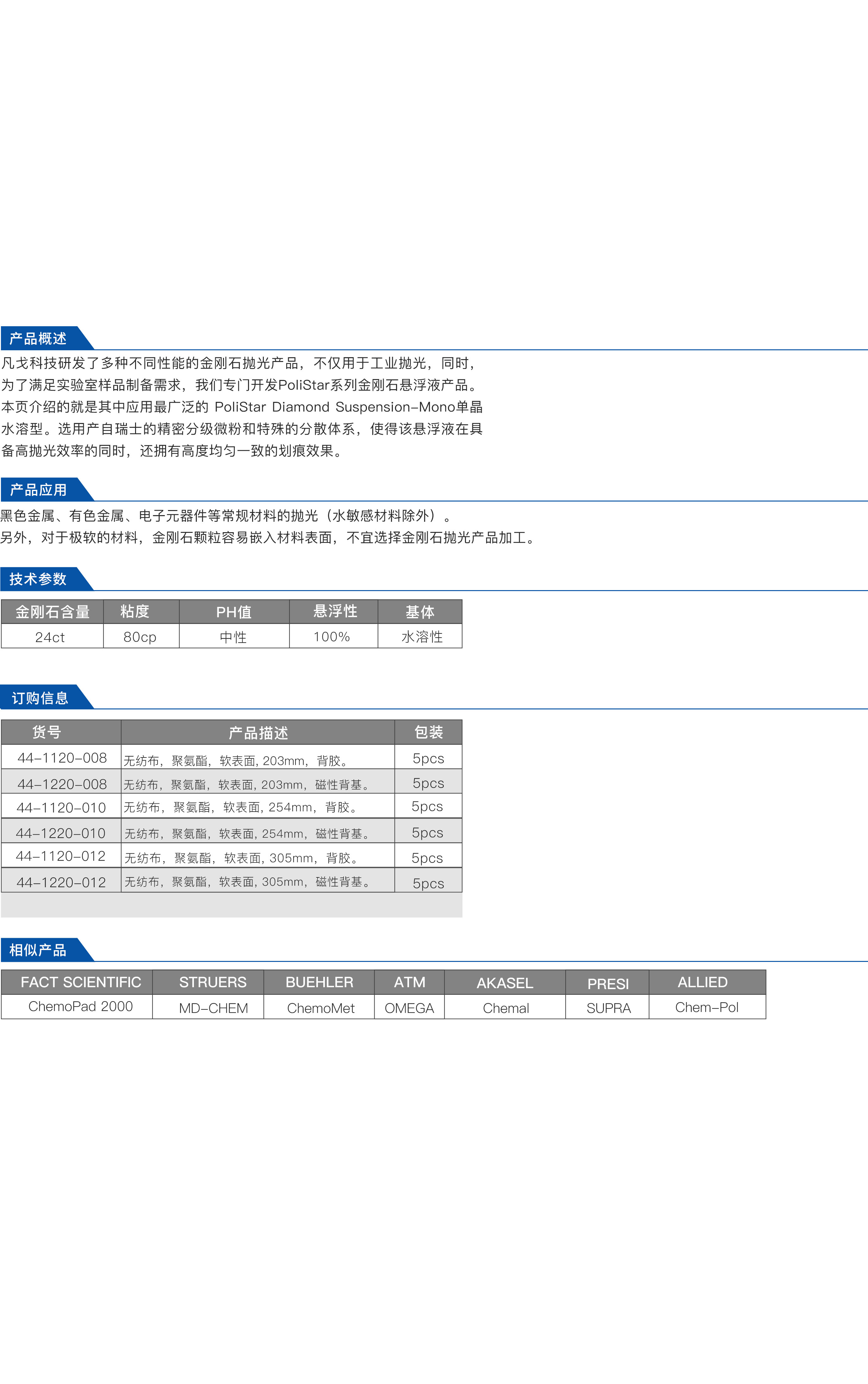 金剛石懸浮液 單晶